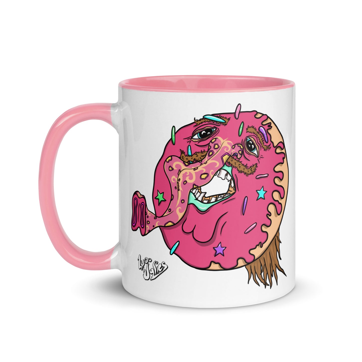 "Donut Dirt" Mug with Color Inside