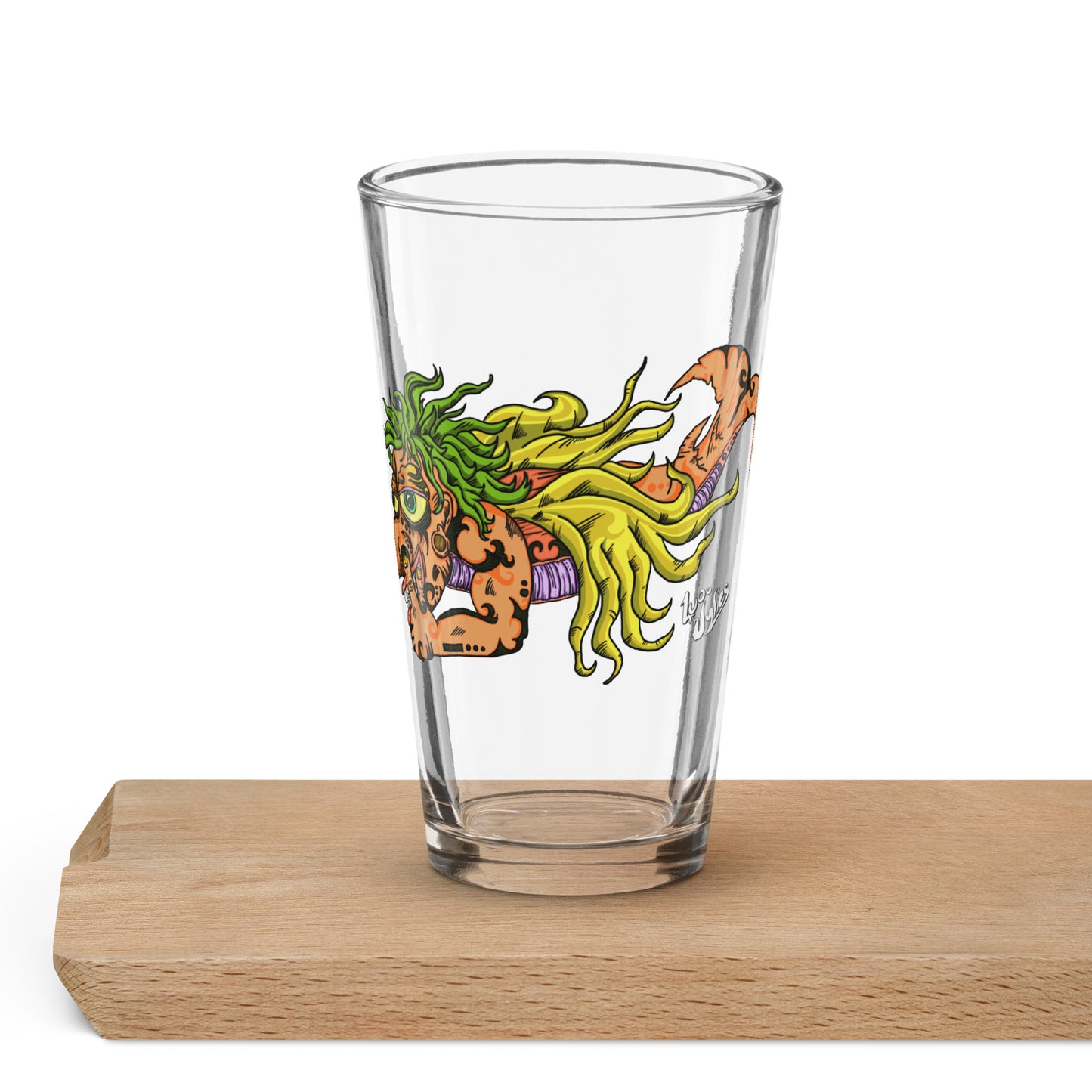 "Sewer Merman" Shaker Pint Glass