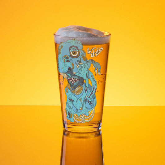 "Cursed Villager" Shaker Pint Glass