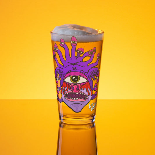 "Sir Gregor The Cyclops" Shaker Pint Glass