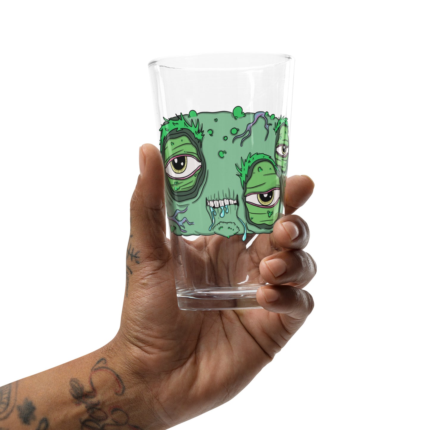 "Mossy Grumbler" Shaker Pint Glass