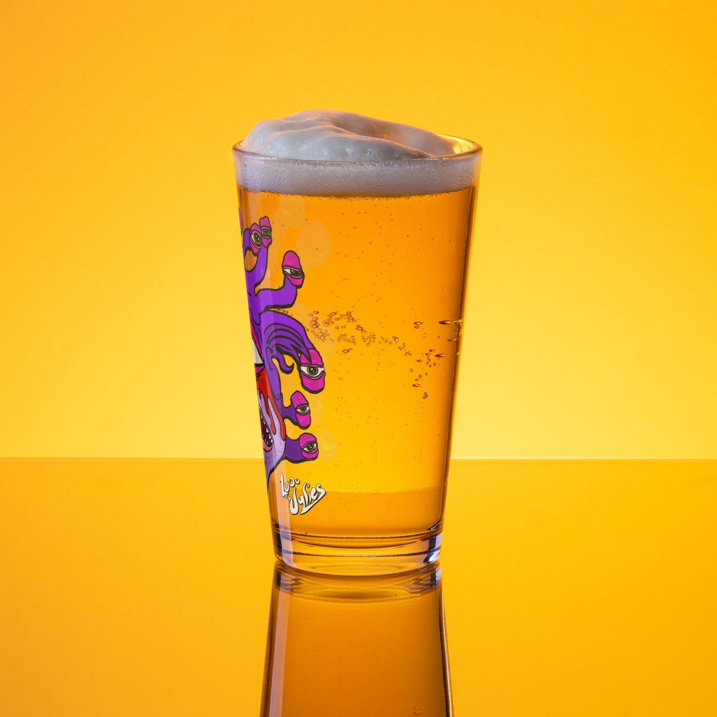 "Sir Gregor The Cyclops" Shaker Pint Glass