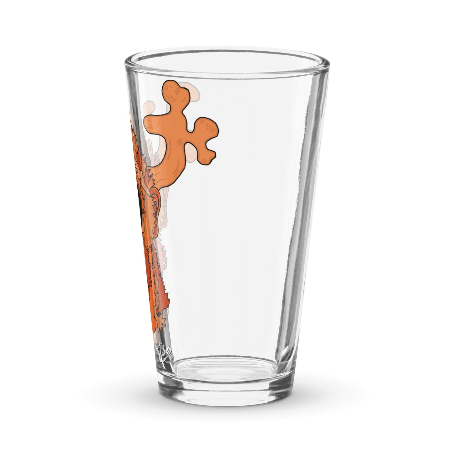 "Sir Monkeioose" Shaker Pint Glass