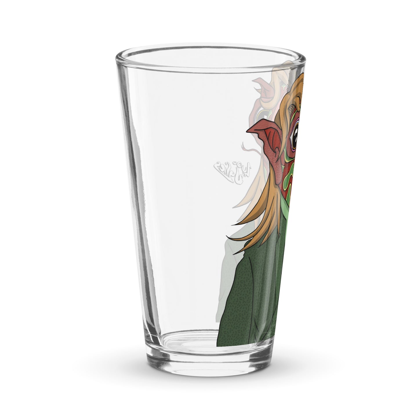 "Vincent Flytrap" Shaker Pint Glass