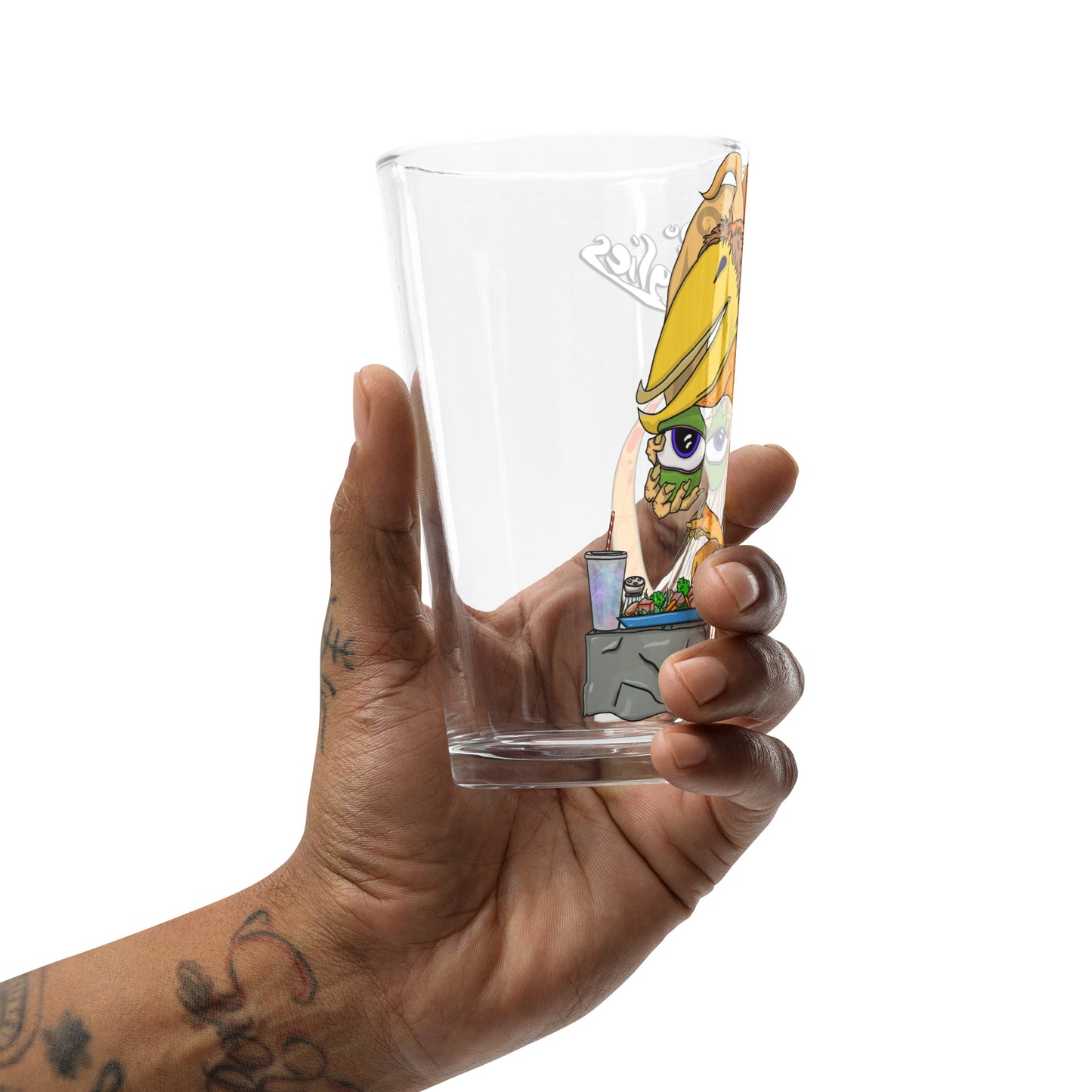 "Tofu Terror" Shaker Pint Glass