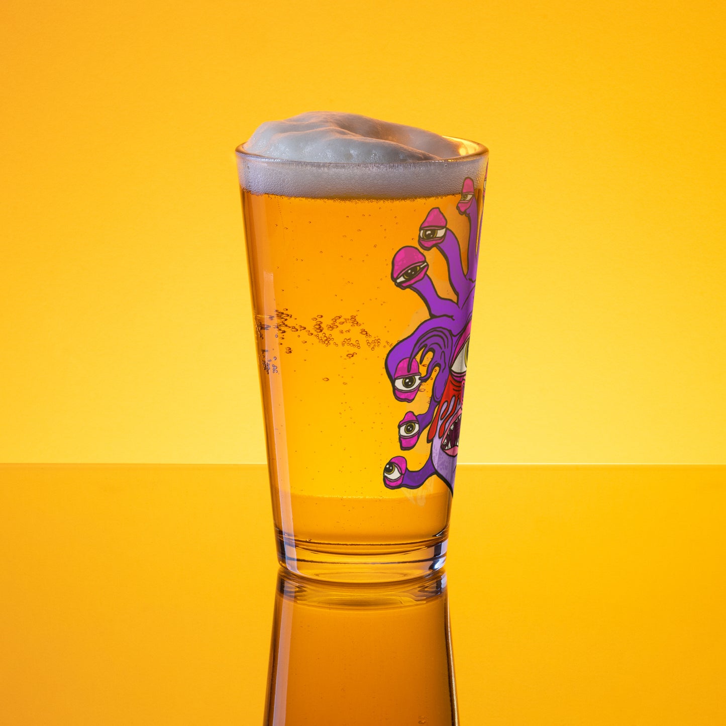 "Sir Gregor The Cyclops" Shaker Pint Glass