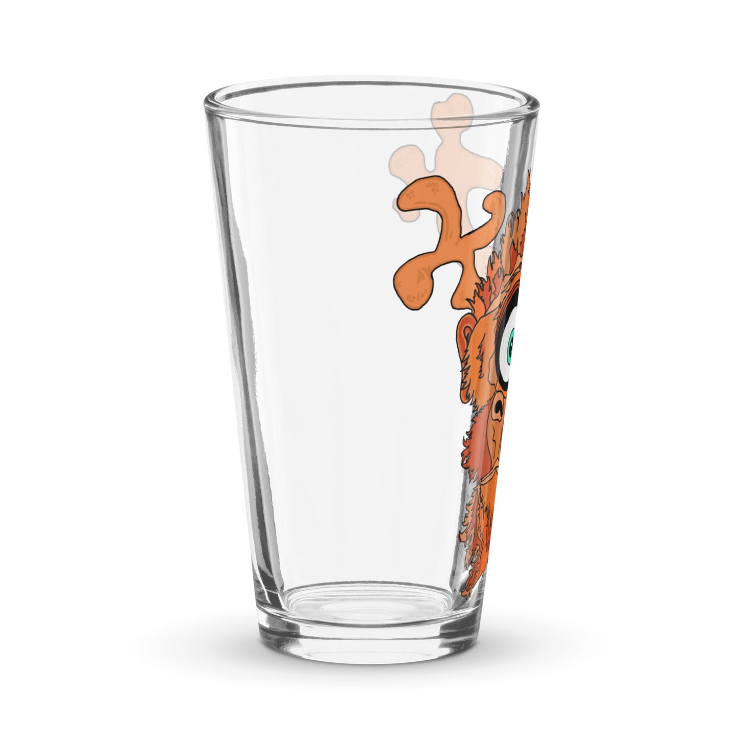 "Sir Monkeioose" Shaker Pint Glass