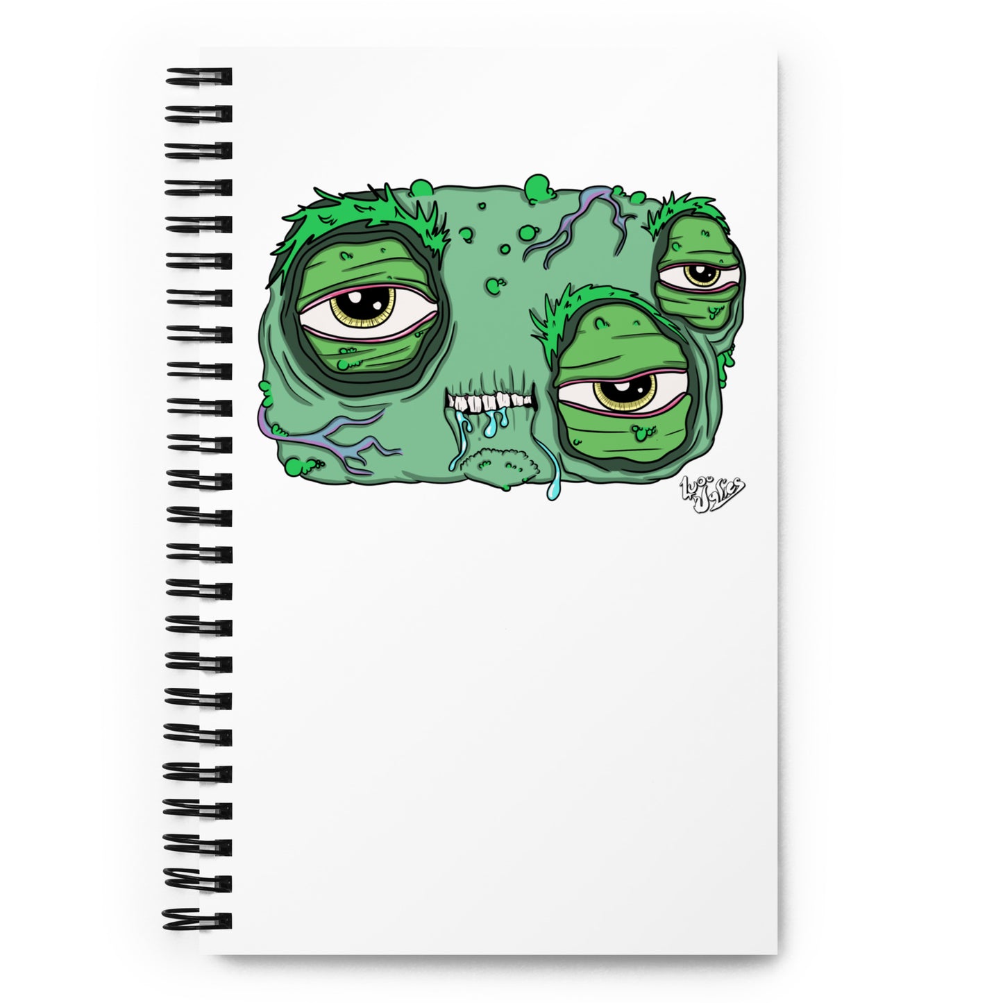 "Mossy Grumbler" Spiral Notebook