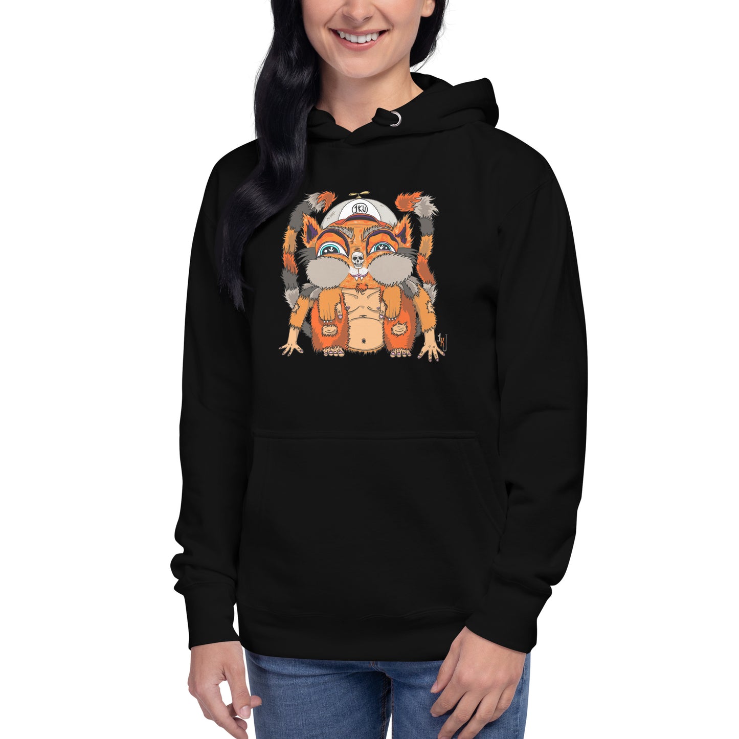 "Adventure Kitty Squirrel" Hoodie