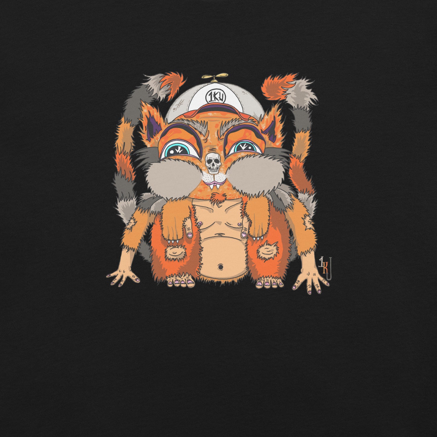 "Adventure Kitty Squirrel" T-Shirt