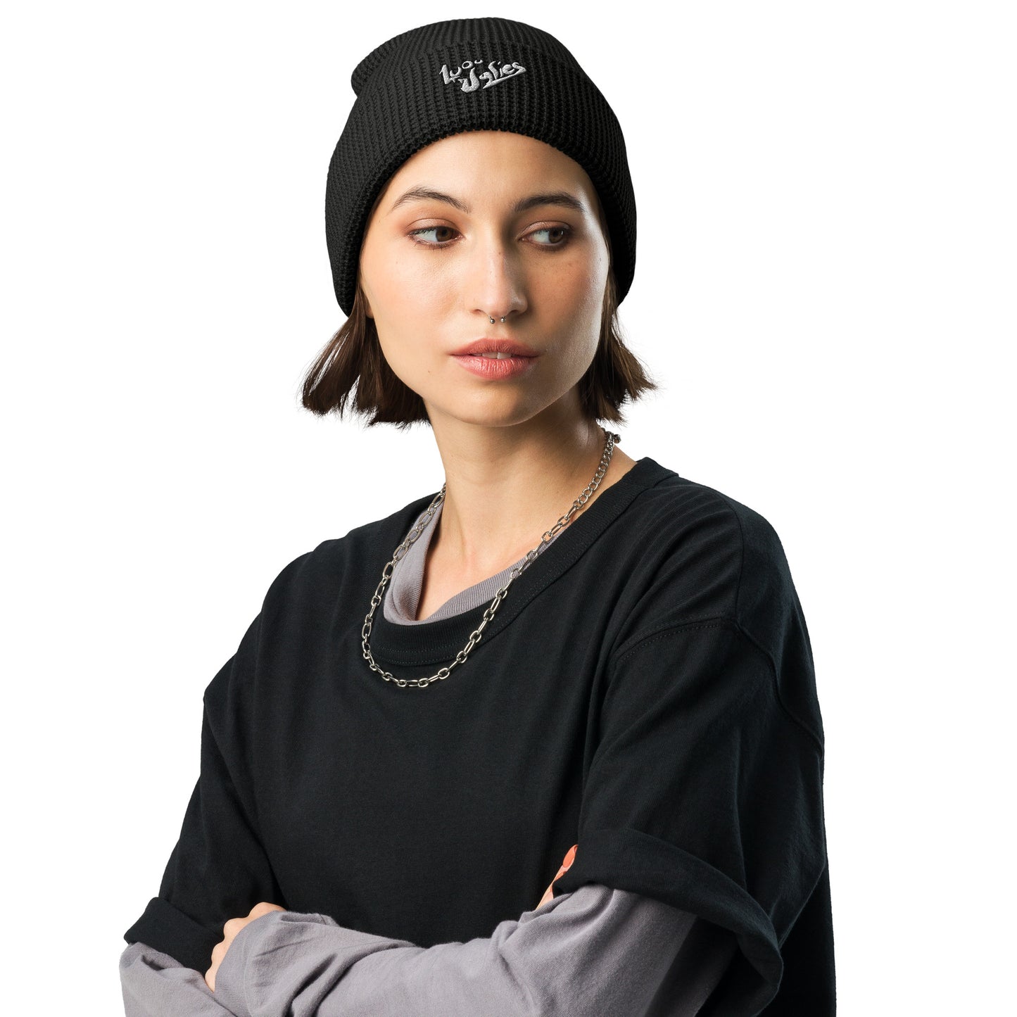 "1000 Uglies" Logo Waffle Beanie