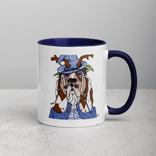 "Sir Snagglewood" Mug with Color Inside