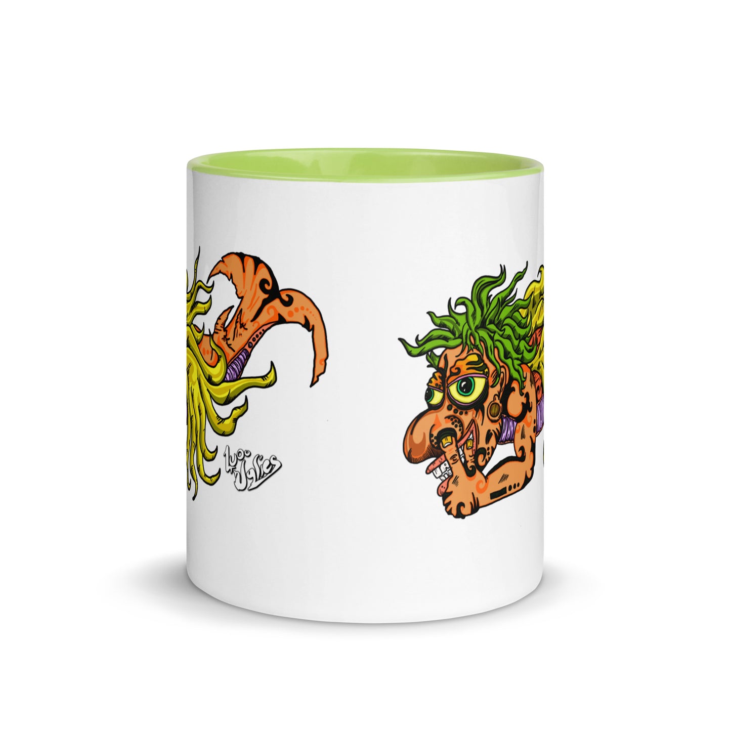 "Sewer Merman" Mug with Color Inside