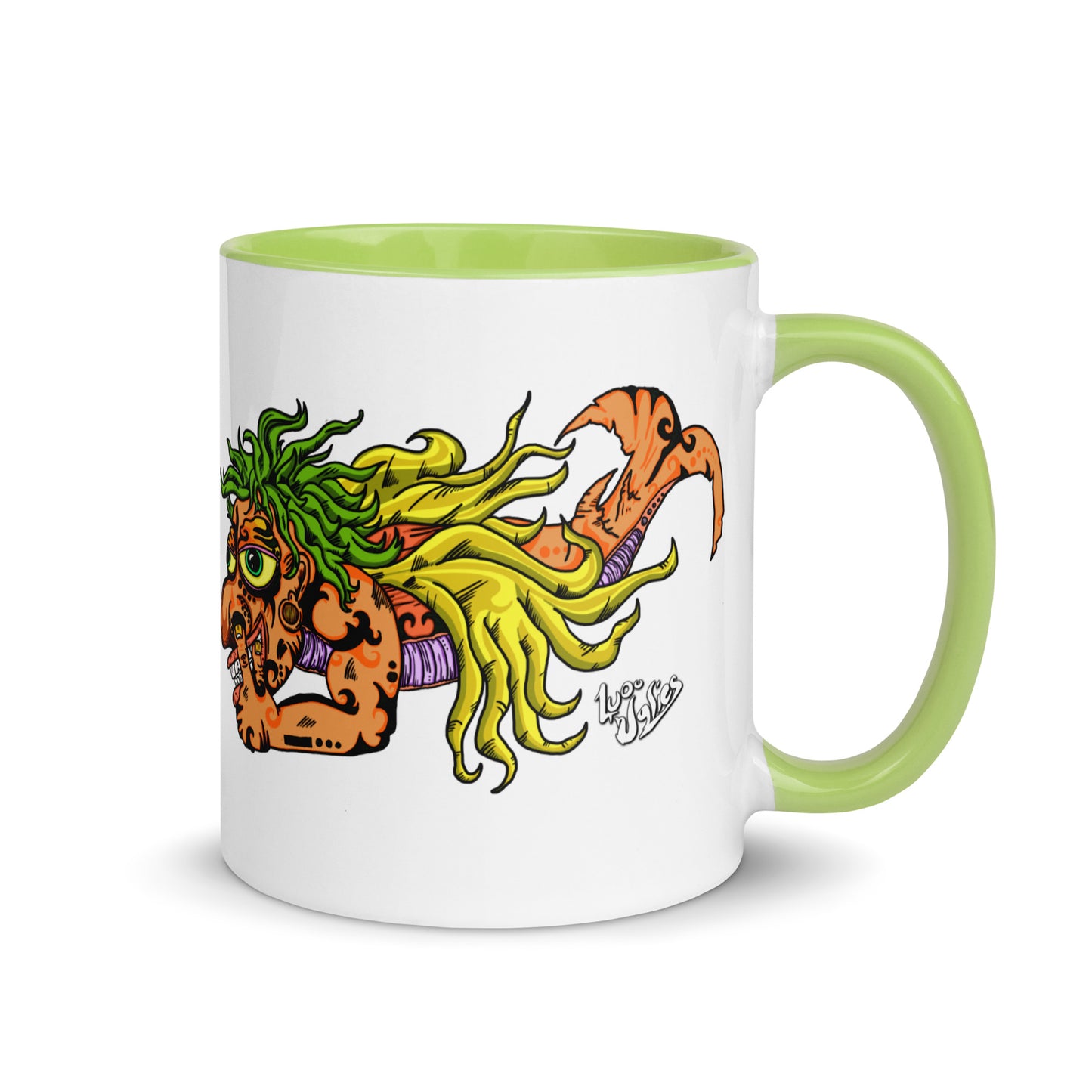 "Sewer Merman" Mug with Color Inside