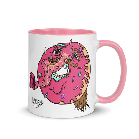 "Donut Dirt" Mug with Color Inside